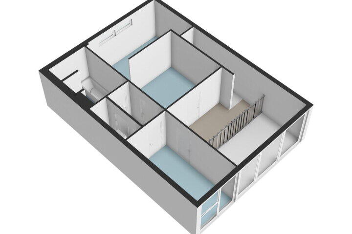 Plattegrond – George Gershwinlaan 121, Amsterdam