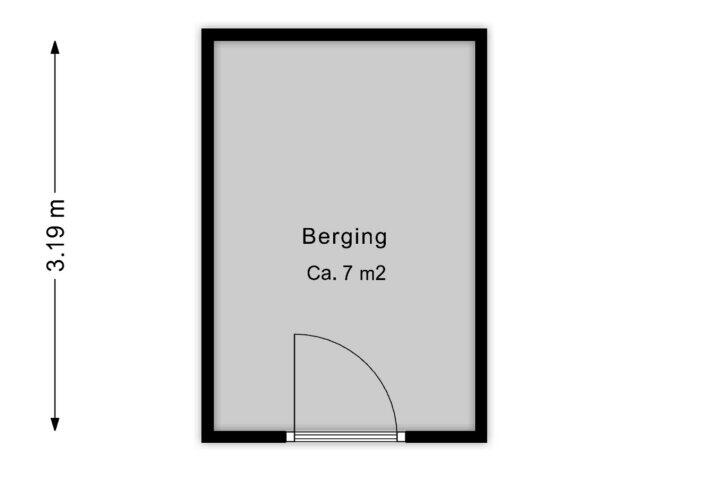 Plattegrond – Gerard Doustraat 11, Assen