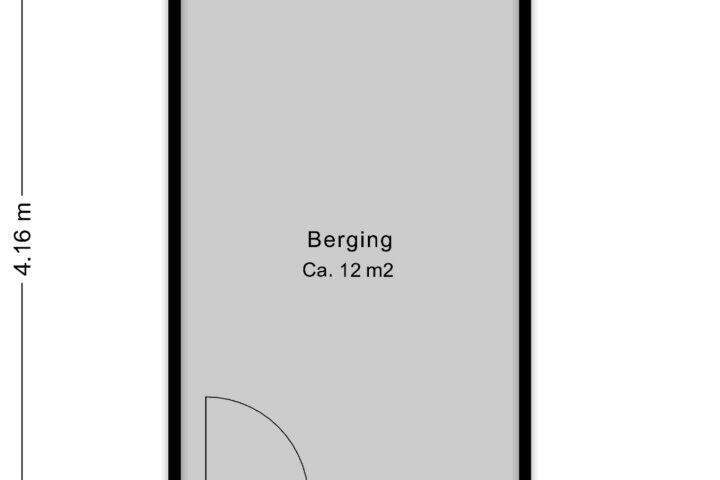 Plattegrond – Gerard Doustraat 3, Assen