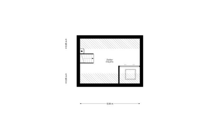 Plattegrond – Gérard Philipestraat 16, Almere