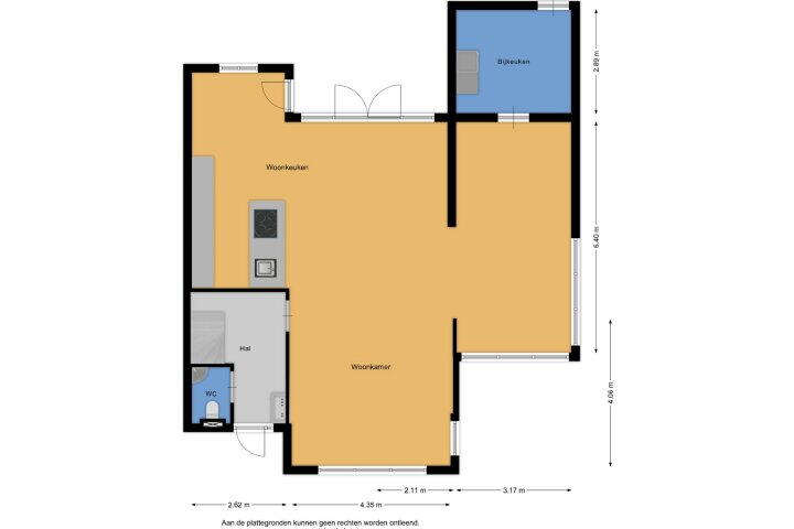 Plattegrond – Gerardus Majellahof 2, Steenwijkerwold