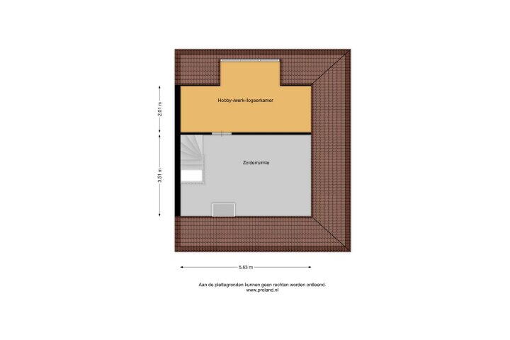 Plattegrond – Gerardus Majellahof 2, Steenwijkerwold