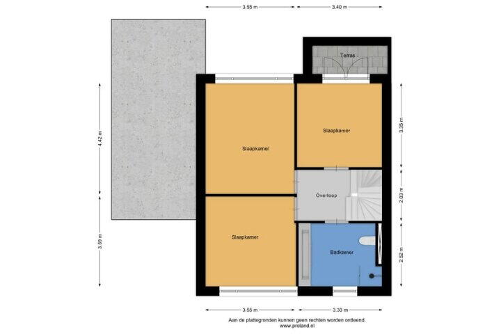 Plattegrond – Gerardus Majellahof 4, Steenwijkerwold
