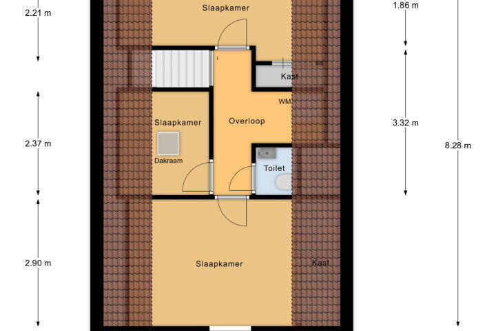 Plattegrond – Gerbrandystraat 20, Vlissingen
