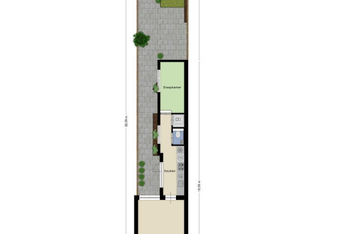Plattegrond – Gerrit van Stellingwerfstraat 66, Amersfoort