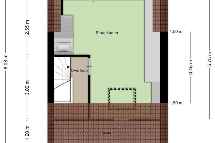 Plan – Gershwinstraat 15, Almere