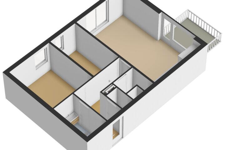 Plattegrond – Gibbon 124, Heerhugowaard