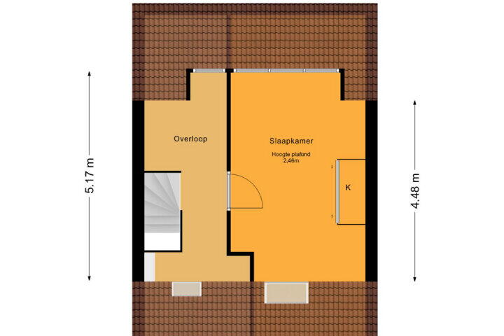 Plattegrond – Gipskruidweg 205, Almere