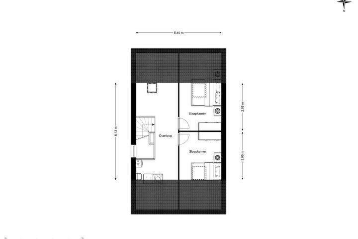Plattegrond – Gjalt de Jongstraat 69, Drachten