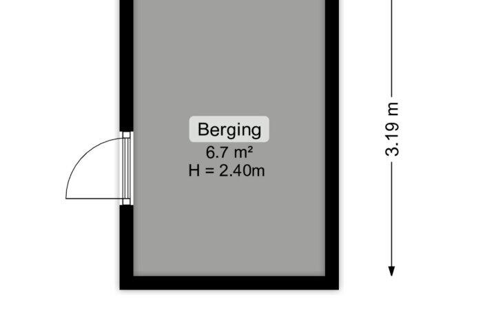Plattegrond – G.J. Boekhovenstraat 67, Groningen