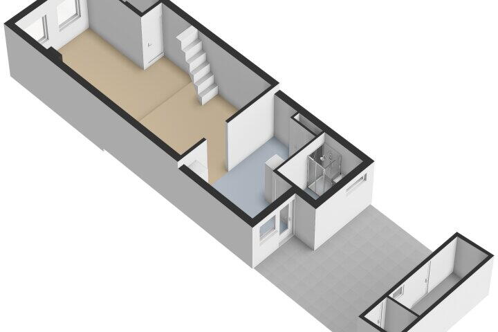 Plattegrond – Glacisstraat 76, Vlissingen