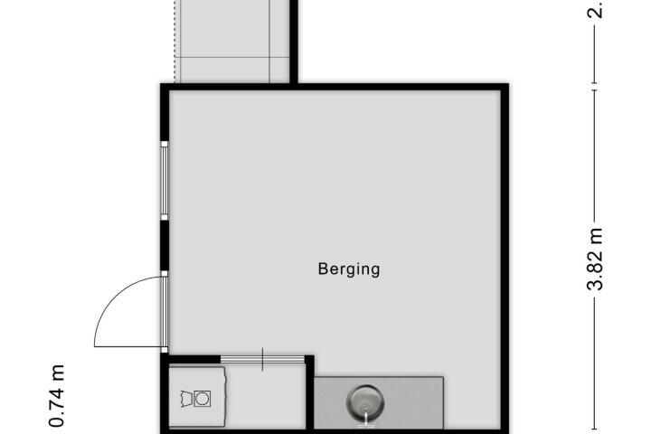 Plattegrond – Glazeniersdreef 45, Maastricht