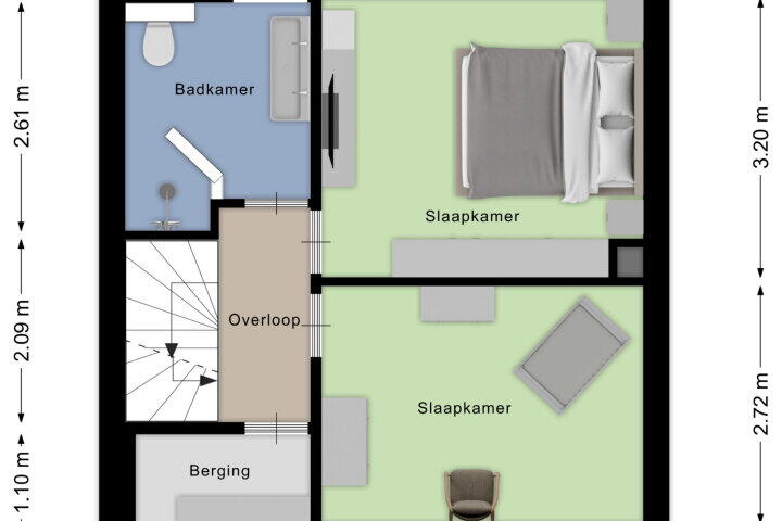 Plattegrond – Glymesstraat 21, Wouw