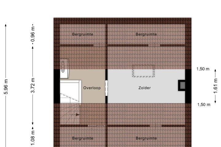 Plattegrond – Glymesstraat 21, Wouw