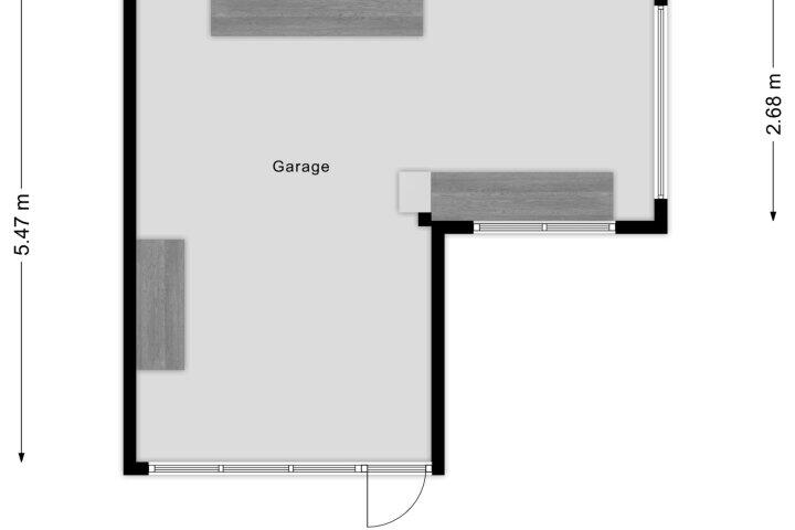 Plattegrond – Glymesstraat 21, Wouw