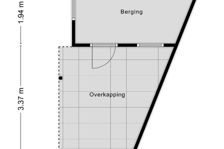 Plattegrond – Godfried Bomanslaan 21, Bladel