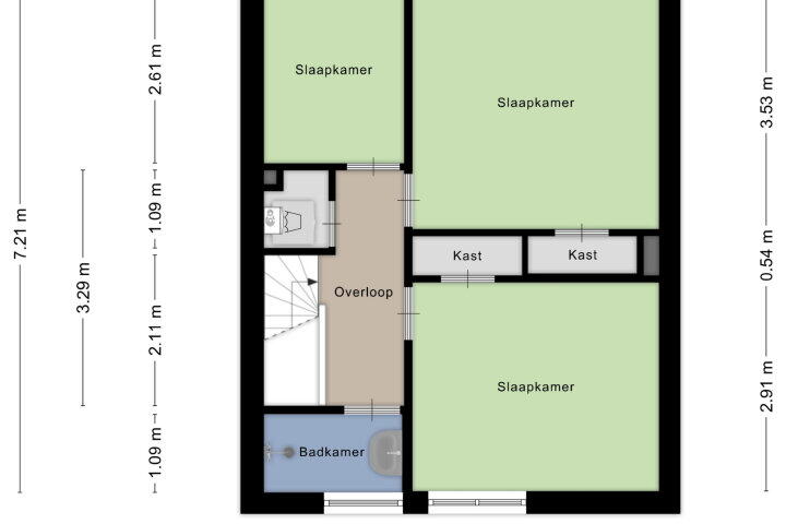 Plan – Goeman Borgesiusstraat 6, Nijmegen
