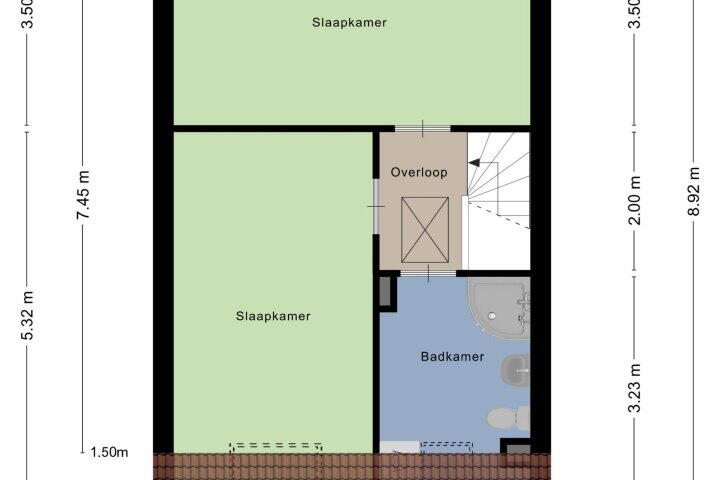 Plattegrond – Gondel 24 14, Lelystad