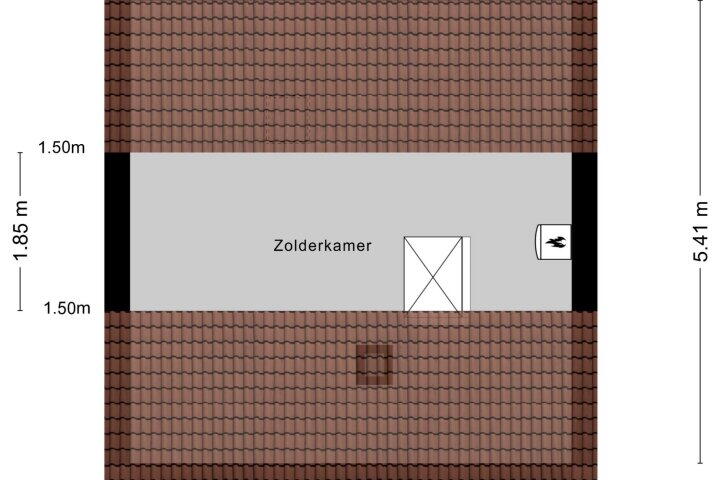 Plattegrond – Gondel 24 14, Lelystad