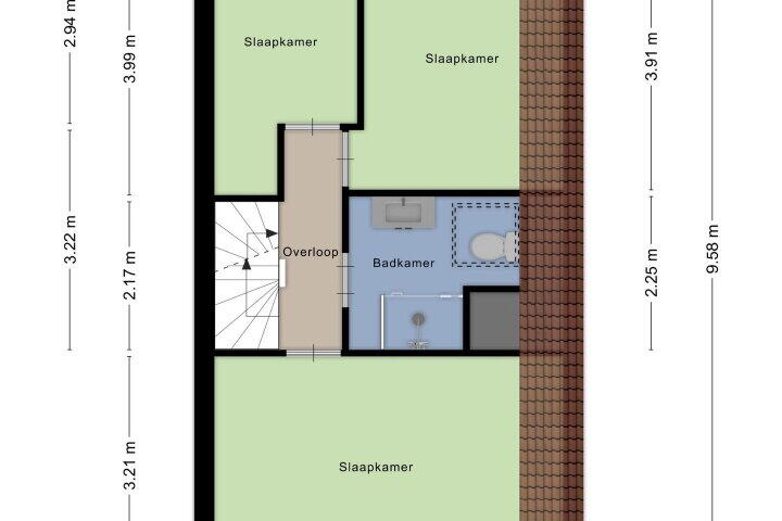 Plattegrond – Gondel 25 2, Lelystad