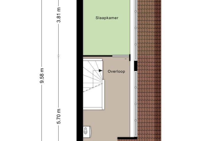 Plattegrond – Gondel 25 2, Lelystad