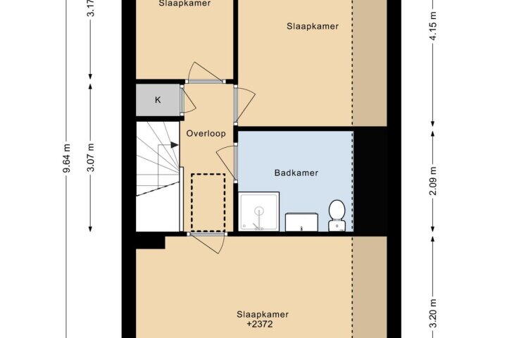 Plattegrond – Gondel 26 17, Lelystad