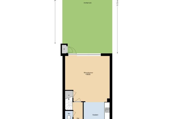 Plattegrond – Gondel 26 17, Lelystad