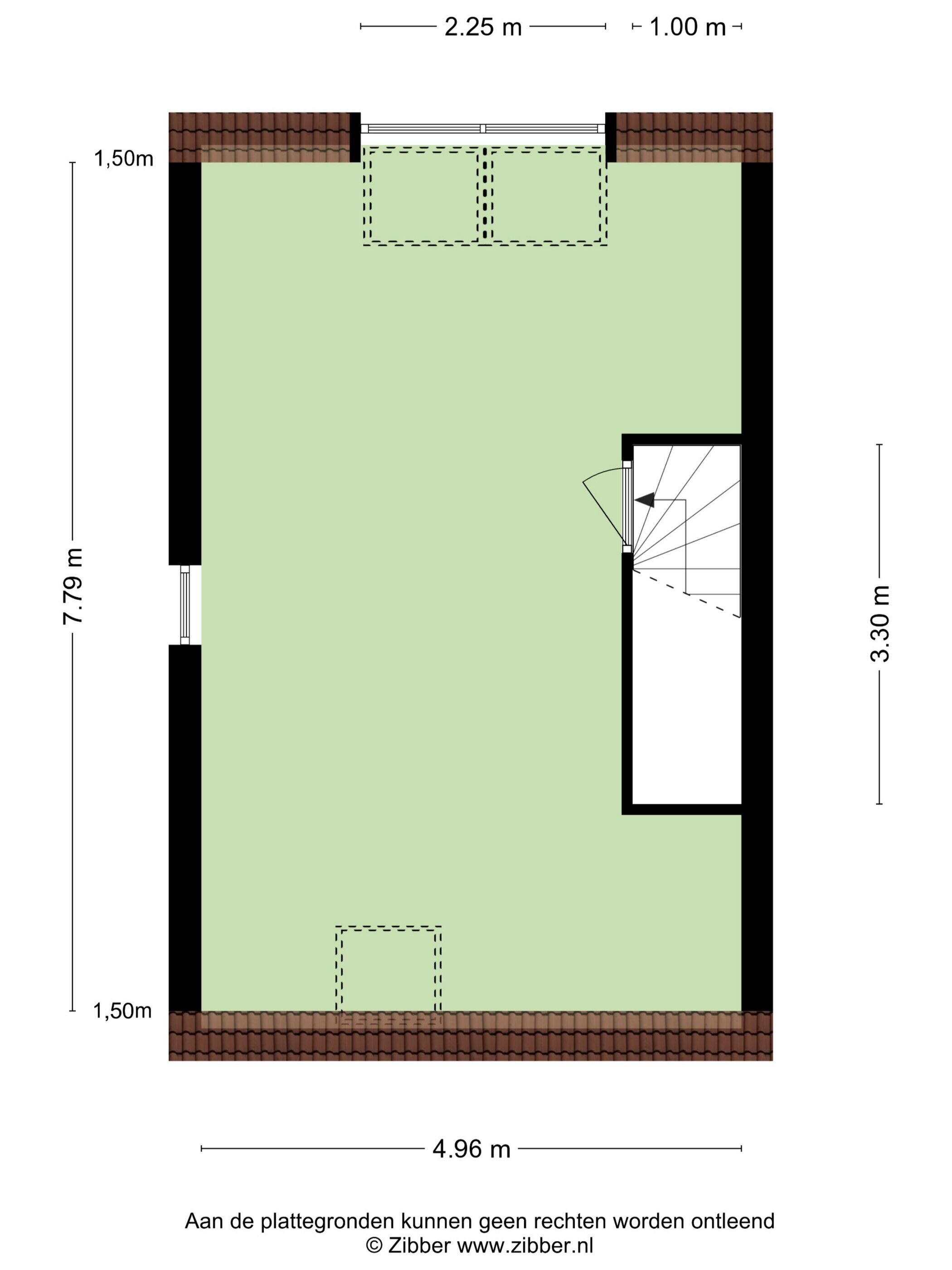 Plattegrond 6 - Gooise Kant 258, Amsterdam