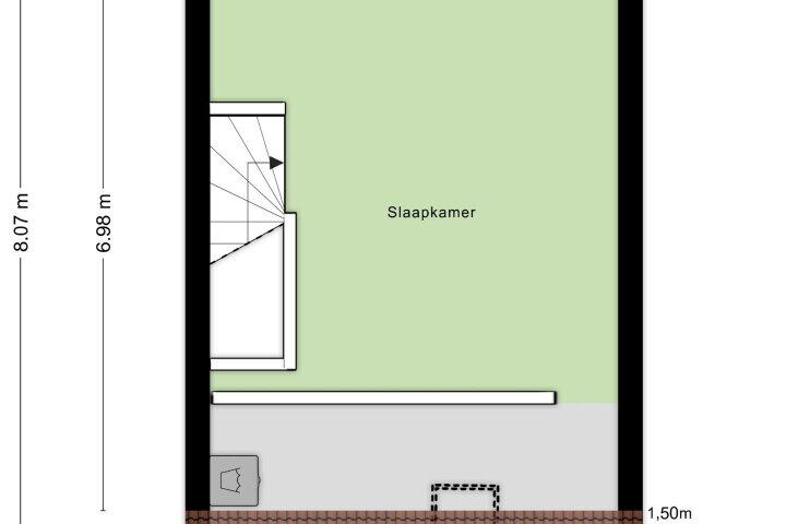 Plattegrond – Gooise Kant 298, Amsterdam