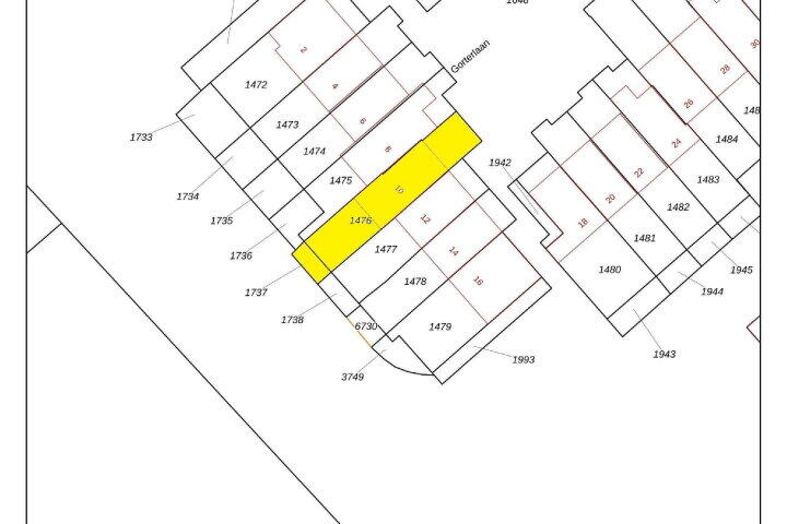 Plattegrond – Gorterlaan 10, Heerhugowaard