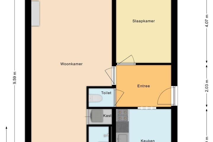 Plattegrond – Goudenregenplantsoen 20, Alphen Aan Den Rijn