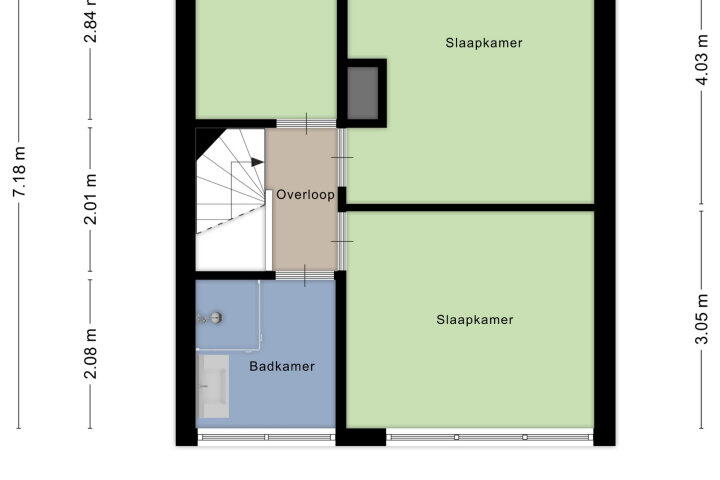 Plattegrond – Goudesteinstraat 20, Nijmegen