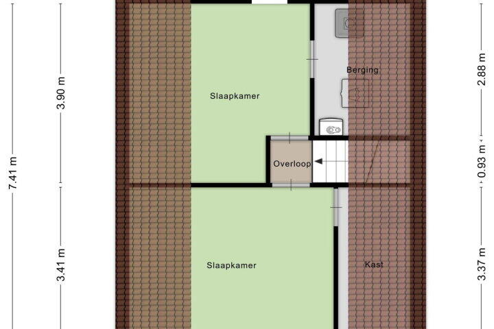Plattegrond – Goudhaver 79, Zeewolde