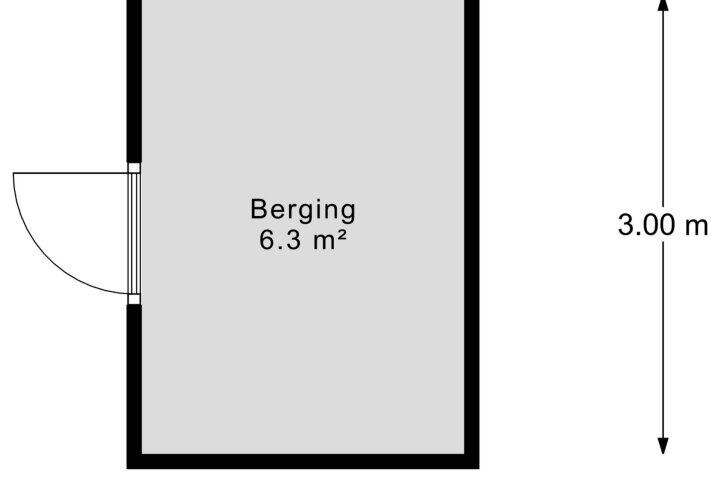 Plattegrond – Goudreinetgaard 9, Arnhem