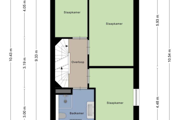 Plattegrond – Goudrenet 5, Berkel-Enschot