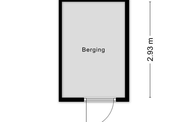 Plattegrond – Goudrenet 5, Berkel-Enschot