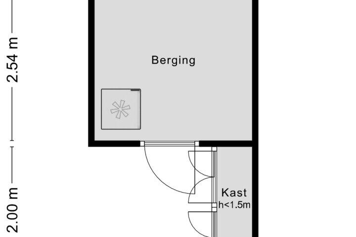 Plattegrond – Gouvernante 27, Wijchen