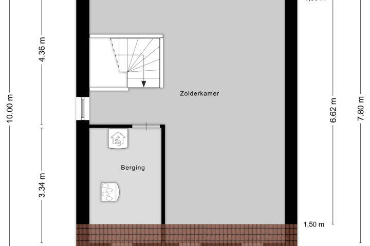 Plattegrond – Gouvernante 61, Wijchen