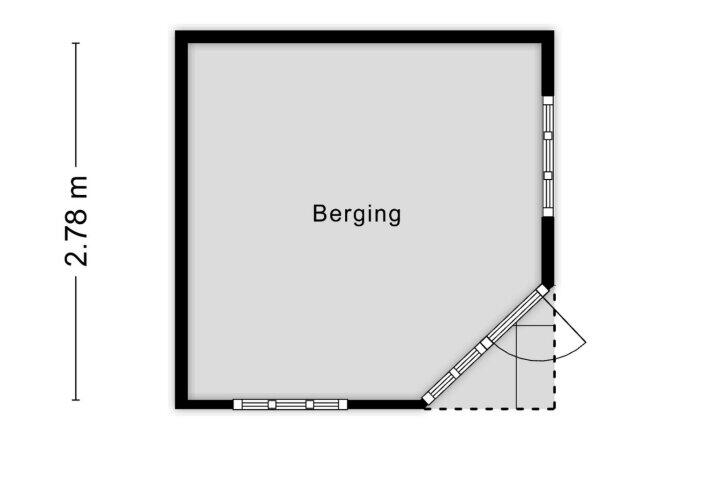 Plattegrond – Graafseweg 526, Wijchen
