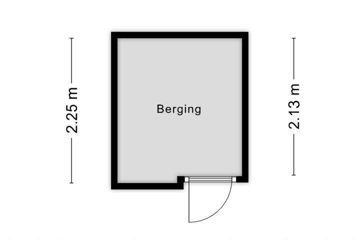 Plattegrond – Graafwijkstraat 45, Beverwijk