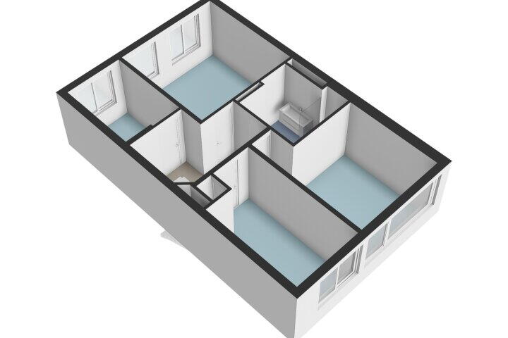 Plattegrond – Graaf Willemlaan 62, Amstelveen
