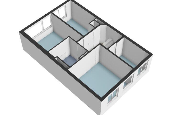 Plattegrond – Graaf Willemlaan 62, Amstelveen
