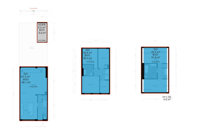 Plattegrond – Graaf Willemlaan 62, Amstelveen