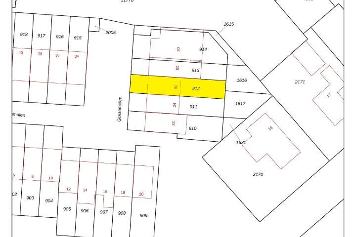 Plattegrond – Graanmolen 26, Heerhugowaard