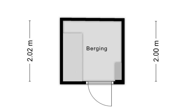 Plattegrond – Greeflaan 3, Wouw