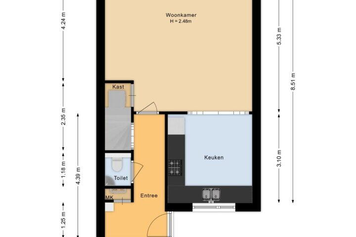 Plattegrond – Griend 23 30, Lelystad
