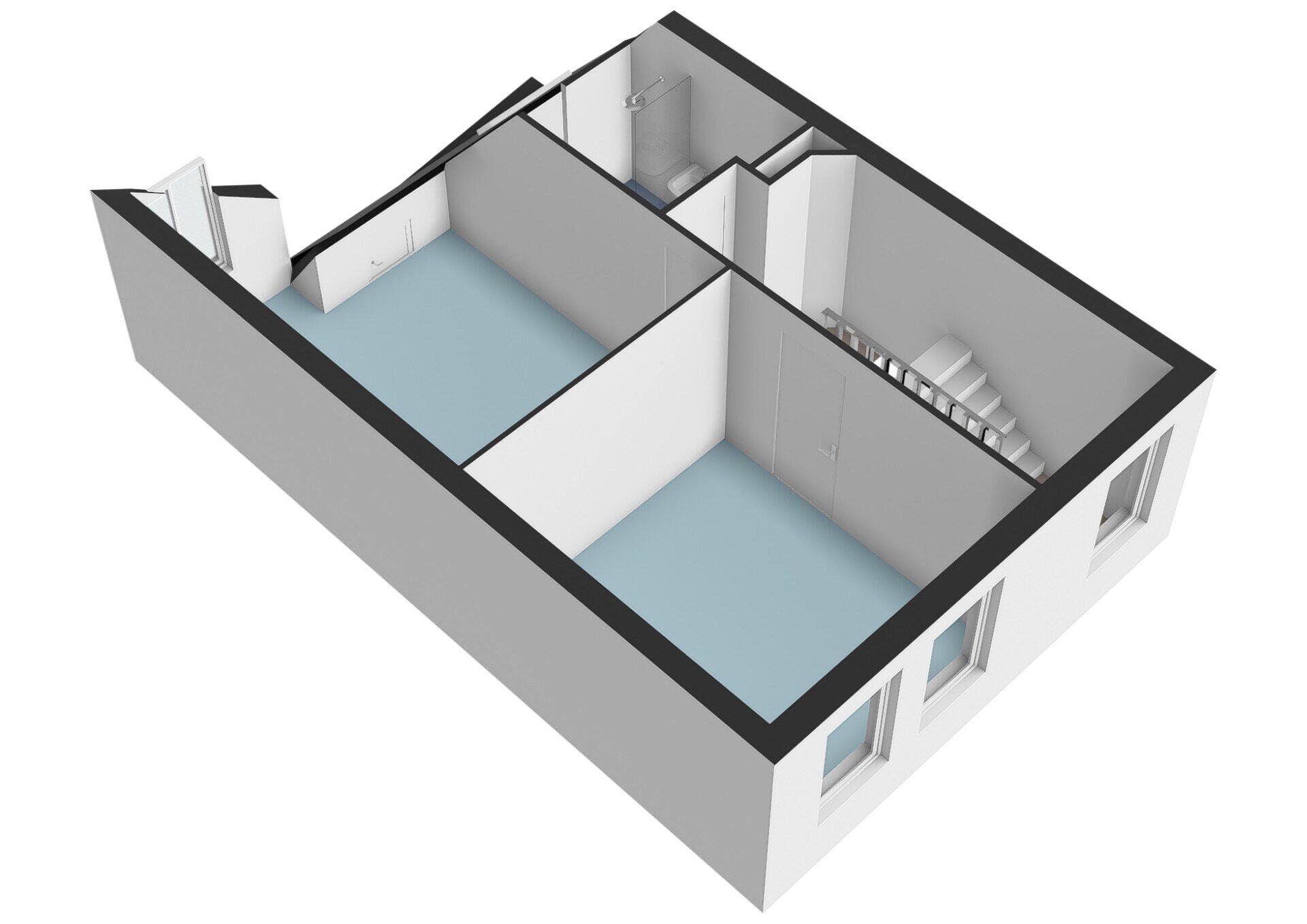 Plattegrond 5 - Grift 60, Uithoorn