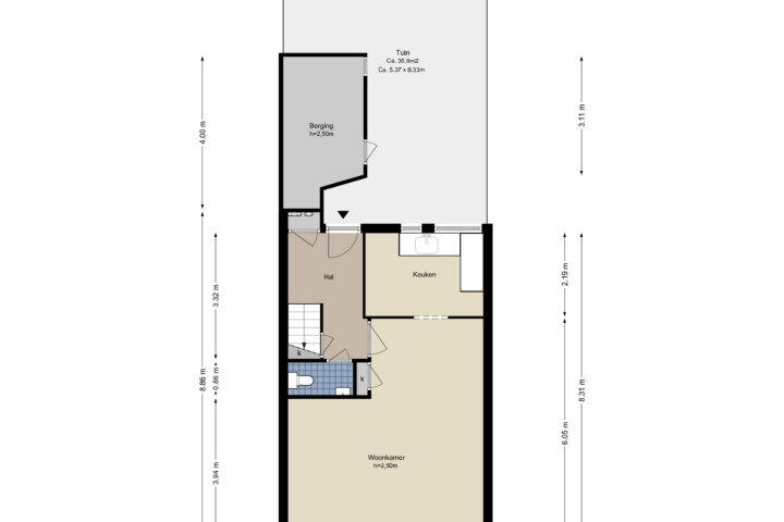 Plattegrond – Grift 76, Uithoorn