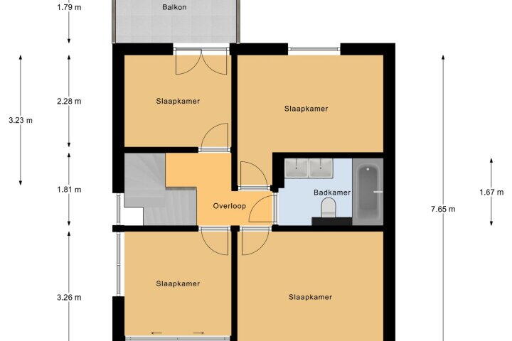Plattegrond – Grispenstraat 33, Voerendaal