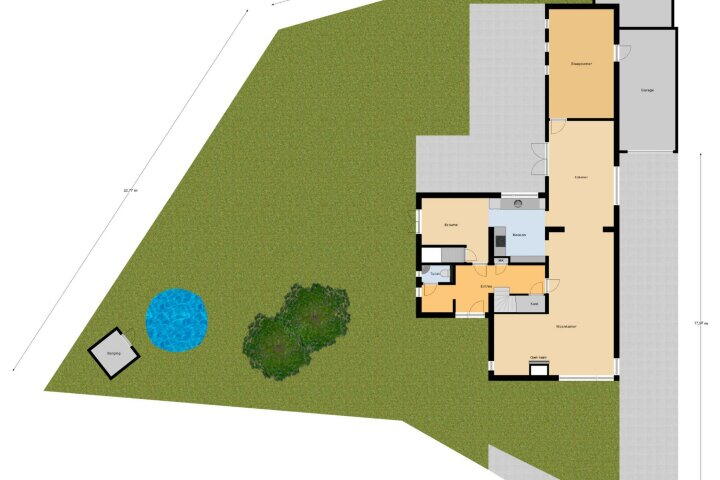 Plattegrond – Grispenstraat 33, Voerendaal